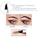 Eyebrow Pen Frola Waterproof Smudg-proof Eyebrow Pencil Brown Makeup Pencil( 1# Dark Brown/Chestnut)