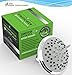 Vida Alegria 5-Inch Spashower High Pressure Shower Head; 2.5 gpm, 5 Sprays + Water-Saver (Chrome)