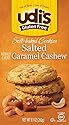 Udi's Gluten Free Soft Baked Cookies, Salted Caramel Cashew, 9.1 Ounce