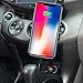 Cigarette Lighter Car Mount,3-In-1 Wireless Charging&Car Phone Holder&Dual USB Charger,LED Display Voltage Current for Samsung Galaxy S10+ Plus/S10/S9/Note9 and iPhone X/XR/XS Max and QI-Enabled Phone