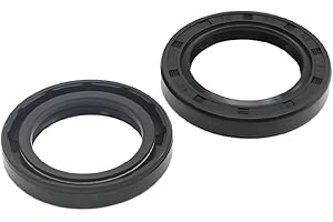 Saihisday 2Pcs 9310130M1700 Propeller Shaft Oil Seals Replacement for Yamaha V4 V6 Outboard 115 130 150 175 200 220 225 250 HP Outboards 1984 to Current Lower Drive Replace 93101-30M17-00