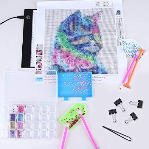 image for GROWNEER A4 LED Light Pad Light Board Tracing Light Box LED Light Tabl