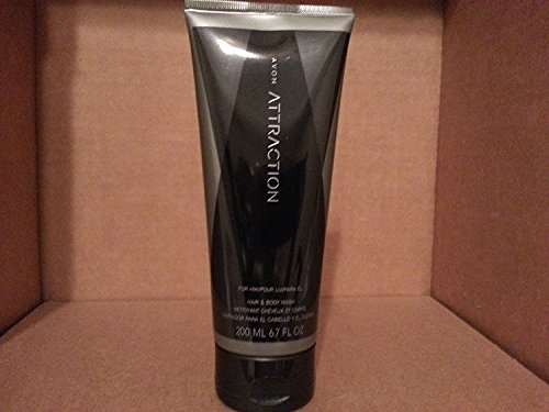 Avon Attraction for Him Hair & Body Wash 6.7 Fl. Oz.