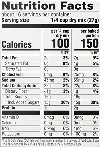 365 EVERYDAY VALUE, CHOCOLATE FUDGE BROWNIE MIX, 15 OZ