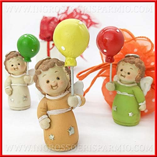 Lavoretti Di Natale Con Palloncini.Ingrosso E Risparmio 12 Statuette A Forma Di Angioletto Con Palloncino Colorato Assortiti In 3 Varianti Idee Per Lavoretti Di Natale Per Bambini Amazon It Casa E Cucina