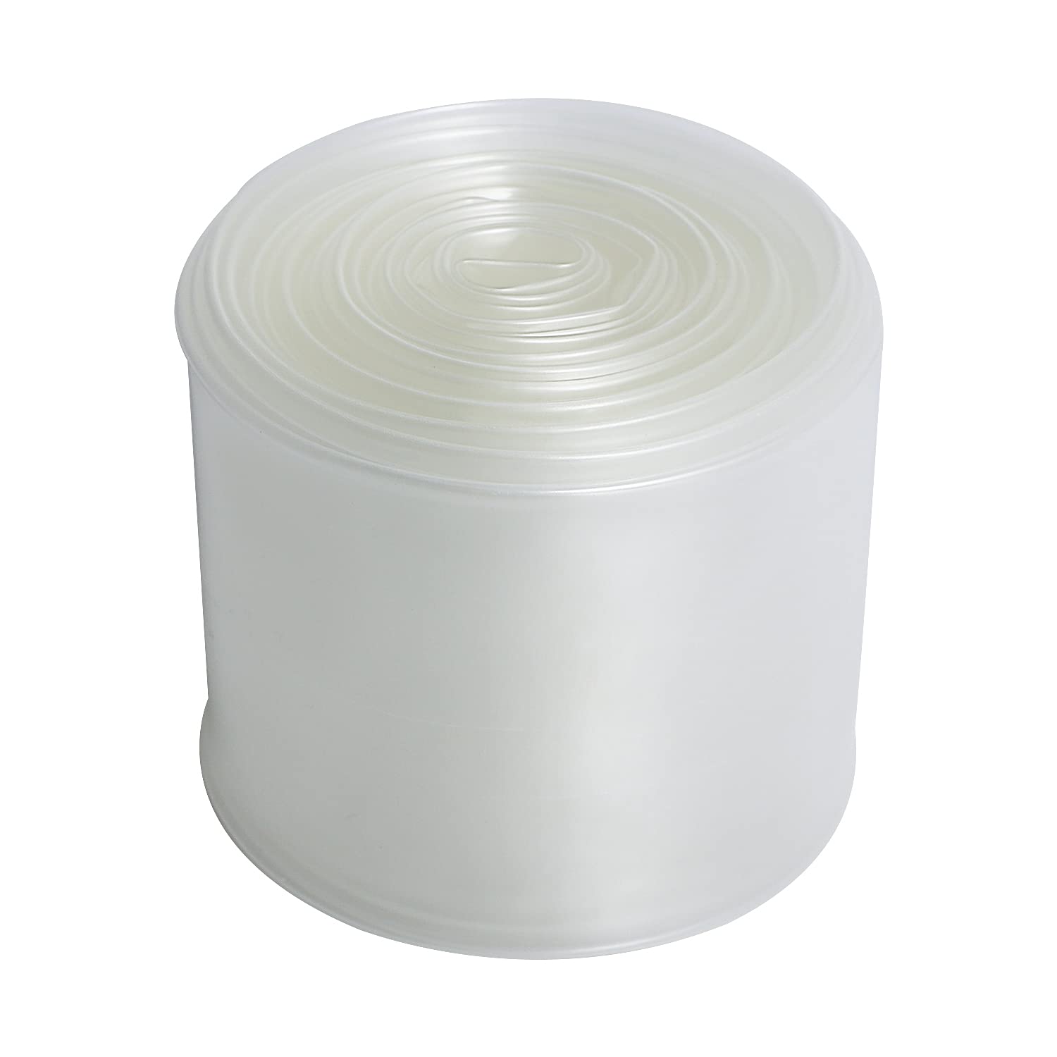 Aoje-Link 50mm ID Transparent Heat Shrink Tubing Shrinkable Tube 5M(16.4Ft) 1pcs