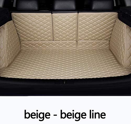 革の車のトランクマットフィット感のためトヨタランドクルーザー0 5席特殊自動車内装パッド防水puカーフロアマットの車のトランクマット 滑り止め トランク保護ブーツマット Color Name 3d Beige Beige Bahramradan Com