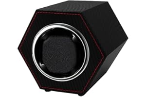 ANYASUN Automatic Sinlge Watch Winder,Watch Winder for Automatic Watches with Memory Foam Pad,USB Powered Super Quiet Mabuchi Motor