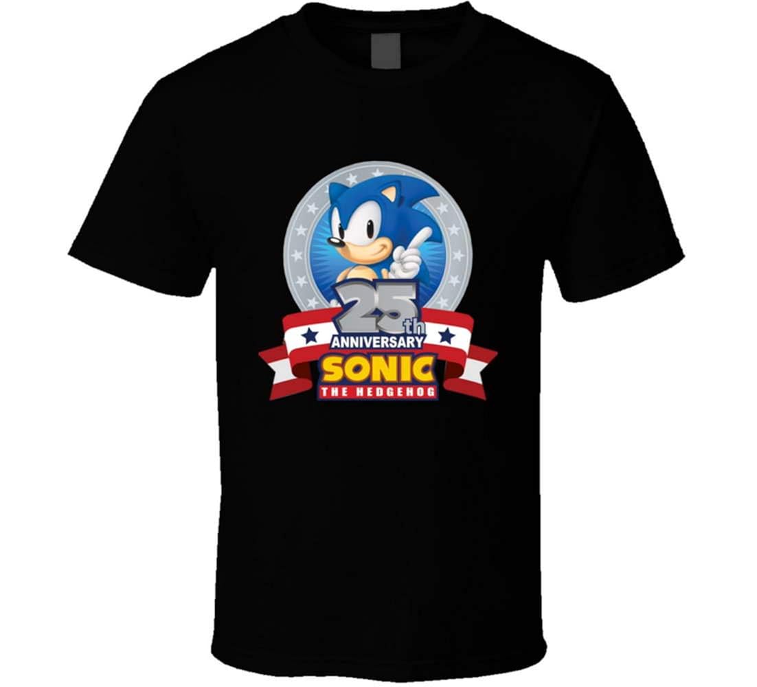 Sonic The Hedgehog 25th Anniversary T Shirt | Stellanovelty