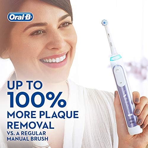 Oral B Genius 9000 Electric Toothbrush Orchid Purple App Connected Handle 6 Modes Including Whitening Sensitive And Gum Care Pressure Sensor 4 Toothbrush Heads Dragonfly Design Usb Travel Case Buy Online At Best