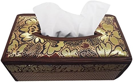 Tissue Box Car Vanity Cover Material Bathroom Plush Wicker Natural Trim Elephant Flower Handmade