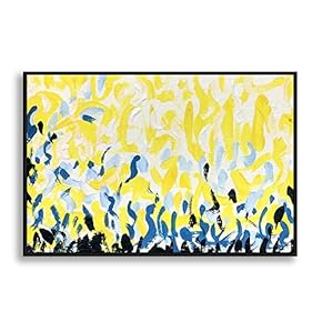 Framed Canvas Wall Art for Living Room, Bedroom Abstract Impression Canvas Prints for Home Decoration Ready to Hanging - 16x24 inches