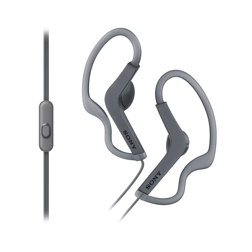 Sony MDR-AS210AP Sports In-Ear Splashproof Headphones with In Line Mic - Black
