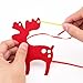 Livder Merry Christmas Felt Banners Flags Hanging Garlands for Party Decoration Home Decor, 4 Sets