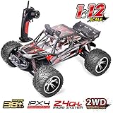 RC Cars 1/12 Off Road Remote Control Cars 2WD Rechargable Fast RC Car, HiStorm 26+ MPH 2.4GHz Waterproof All Terrain Remote Controllled Cars for Kids Adults Boys Girls|Best Gift for Kids and Adults
