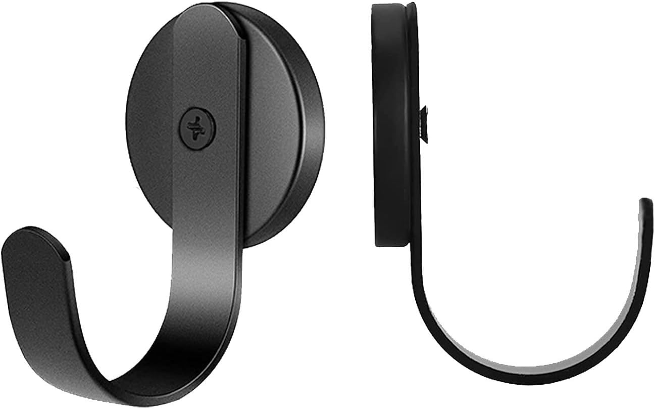 Wreath Hangers - Talkyo 2 Pack Wreath Hanger Wreath Holder Wreath Hanger Hook for Metal Front Door for Christmas Metal Coat Hook