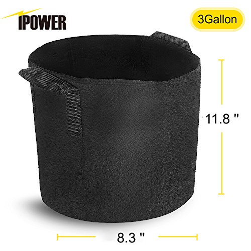 1 iPower+3+Gallon+Aeration+Container+Planting