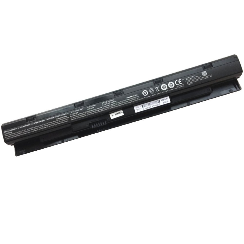7XINbox 14.4V 31Wh N750BAT-4 6-87-N750S-3CF1 6-87-N750S-4EB2 6-87-N750S-31C00 4ICR19/66 Laptop Battery compatible with Clevo N750B N751BU N750S B1511 B1701 B1511 Series
