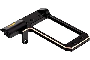 NMNRC Brass Steering Servo Mount Plate Compatible with Vanquish VS4-10 Phoenix F10 Portal Axle Fit VP F10 Nylon/F10T Upgrade Parts