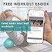 Live Infinitely 9 Inch Barre Pilates Ball & Hand Pump– Anti Burst Mini Ball & Digital Workout eBook Included for Yoga, Exercise, Balance & Stability Training – Comes with Mesh Carrying Bag