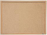 Q-Connect Lightweight Cork Noticeboard 600 x 900mm Wooden Frame + Fixings view 5