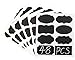 LotFancy Chalkboard Labels, 48 PCS Premium Reusable Chalkboard Stickers for Mason Jars, Pantry, Craft Rooms & Closets, Small, Medium, and Large Decorative Reusable Pantry Storage Stickers