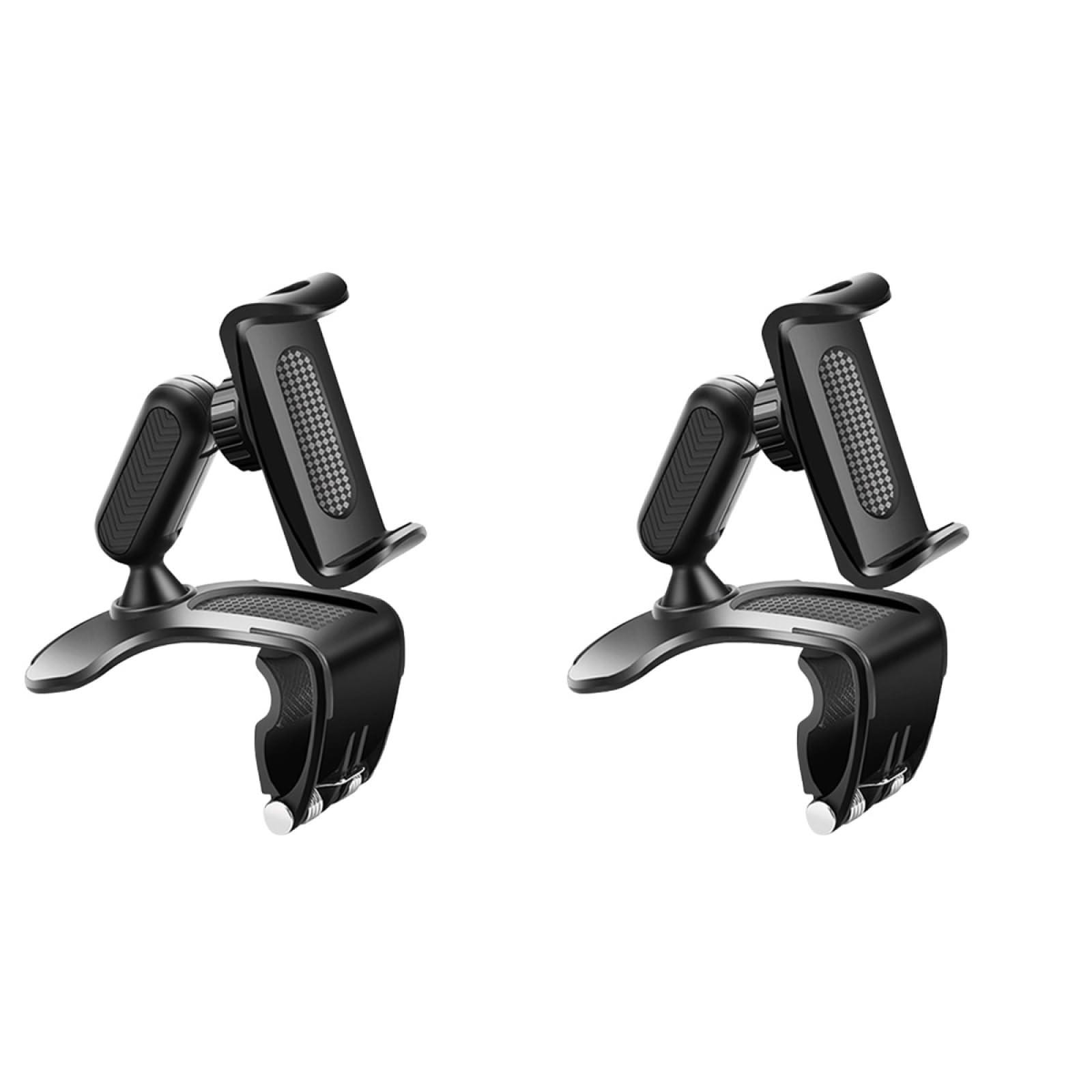 ABOOFAN 2 Pcs Car Phone Holder Gyroscope Holder Windshield Phone Holder Clips for Cars Stands Navigation Stand Dashboard for Gps Intelligent Storage Rack Abs