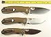 Western Active Honey Badger Small Pocket Knife EDC Drop Point Folding Utility Knife 2.8
