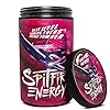 Spitfire Energy Drink voor Gamers – Tub 500gr Gaming Energy Powder – Bosvruchten Smaak – 50 servings – Low Sugar – Vegan