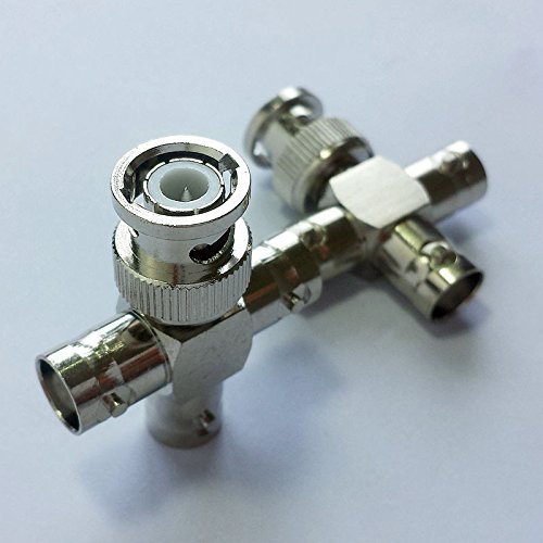 CESS BNC Male to 3-Way Female M/F Splitter RF/Coaxial Adapter Connector (jcx) (2 Pack) - Thumbnail 7