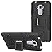 AMZER Hybrid Warrior Dual Layer Slim Protective Shockproof Case for Asus ZenFone 3 Laser ZC551KL - Black