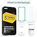 ESR Tempered-Glass Screen Protector Compatible with iPhone SE 3/SE 2 (2022/2020) and iPhone 8/7, Easy Installation Frame, Scratch Resistant, Case Friendly, 2 Pack
