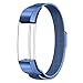 SWEES Metal Bands Compatible Fitbit Alta & Fitbit Alta HR, Milanese Loop Stainless Steel Metal Replacement Accessories Small Large for Women Men, Silver, Black, Rose Gold, Colorful, Champagne