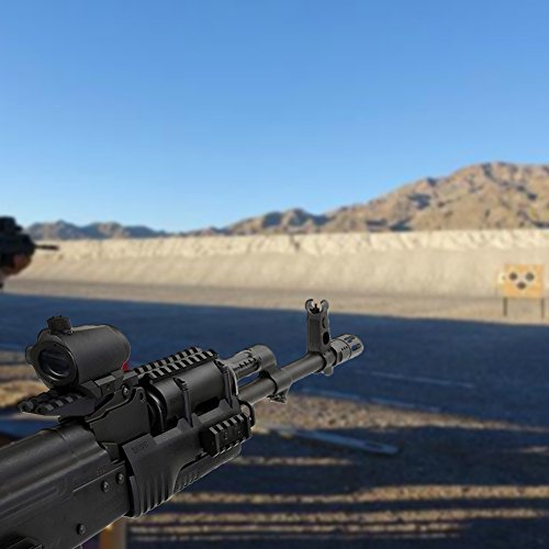 Bumlon Low Profile Picatinny Scope Mount Rail for AK Series Rifles AK Rear Sight Rail