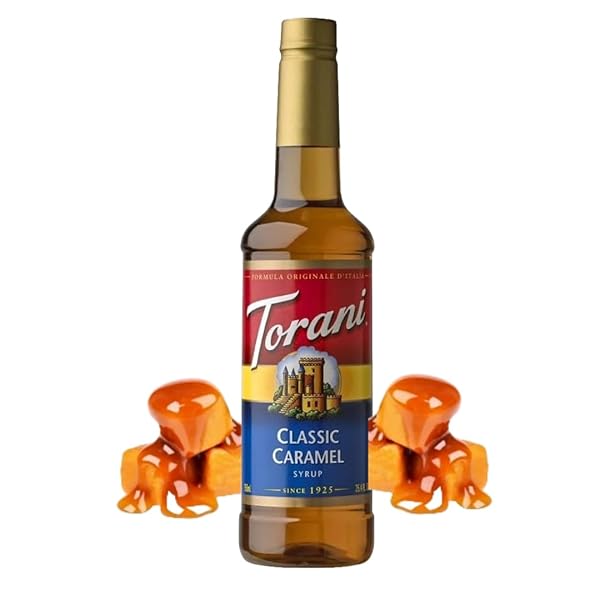 TORANI SYRUP, CLASSIC CARAMEL, 25.4 OUNCE (PACK OF...