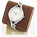 Michael Kors Slim Runway White Dial Stainless Steel Ladies Watch MK3279