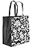ReBagMe Large Reusable Grocery Bag Totes with Extra Reinforced Handles - Black (Pack of 10)