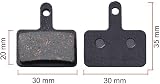 Panmout Bike Brake Pads Disc for Shimano M315 M355 M515 M525 C501 C601 M375 M395 view 5