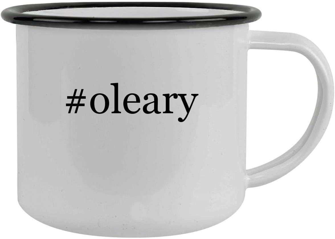 #oleary - 12oz Hashtag Camping Mug Stainless Steel, Black