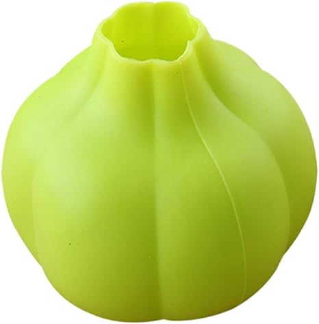 Amazon Ounona にんにく 皮むき器 シリコン 創意的 キッチン便利グッズ イエローグリーン ピーラー 皮むき器 オンライン通販