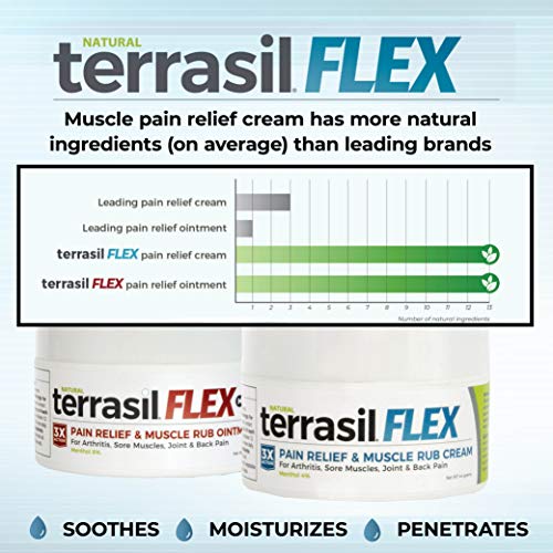 Flex Arthritis Pain Relief Cream by Terrasil Pain Relief & Muscle Rub