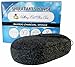 Bset Activated Black Bamboo Charcoal Konjac Sponge Oval for Facial Wash - Purest Form of All Natural Beauty Products - Great for Sensitive Oily Skin