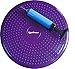 2 Pack - SueSport Air Inflated Stability Wobble Cushion, Balance Disc, Twist Massage, 14 Inch, Purple ¡­