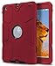 iPad Mini Case, iPad Mini 2 Case,iPad Mini 3 Case,TOPSKY [Robot Series] High Impact Defender Shockproof Case for iPad Mini/iPad Mini 2/ iPad Mini 3, Red Black