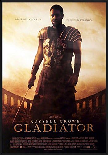 Gladiator - Framed Movie Poster / Print (Regular Style) (Size: 27" x 39")