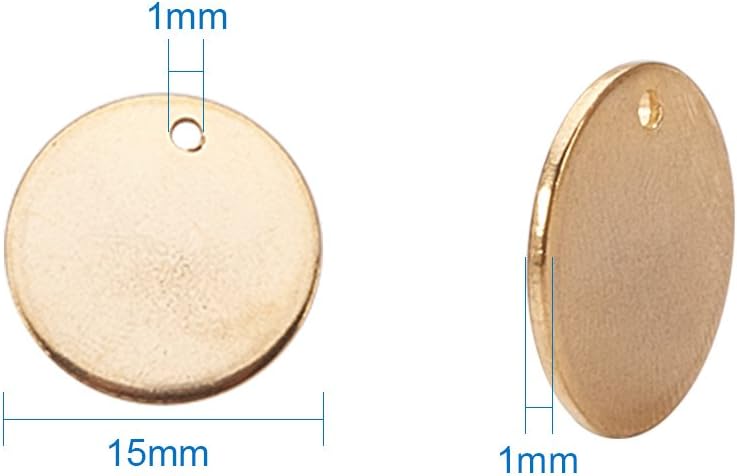 PH PandaHall 60 pcs 304 Stainless Steel Pendant - Image 3