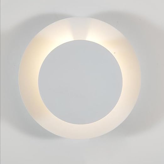8w Led Wandleuchte 90 Grad Drehbar Design Wandlampe Rund