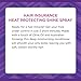 Aussie Hair Insurance Heat Protecting Hair Shine Spray, 8.5 Fluid Ounce (8.5 Oz (1 Pk))