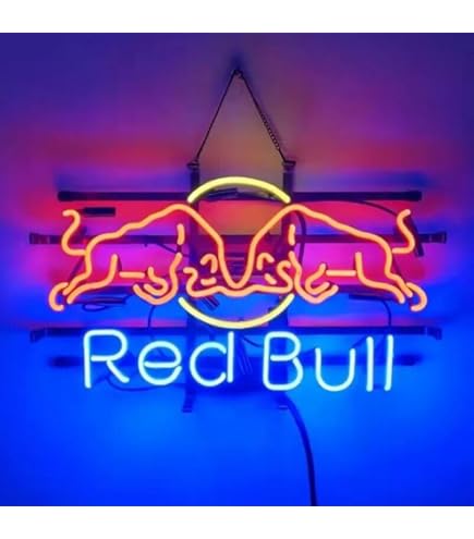 Red Bull ネオンライト Red Bull Neon Sign - Free Shipping - Voodoo Neon
