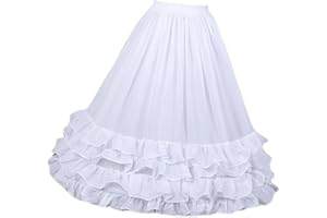 predolo Girls Petticoat,Kids Crinoline Petticoat Comfortable Child Underskirt Slips for Wedding,Stage Performance Party Cospl